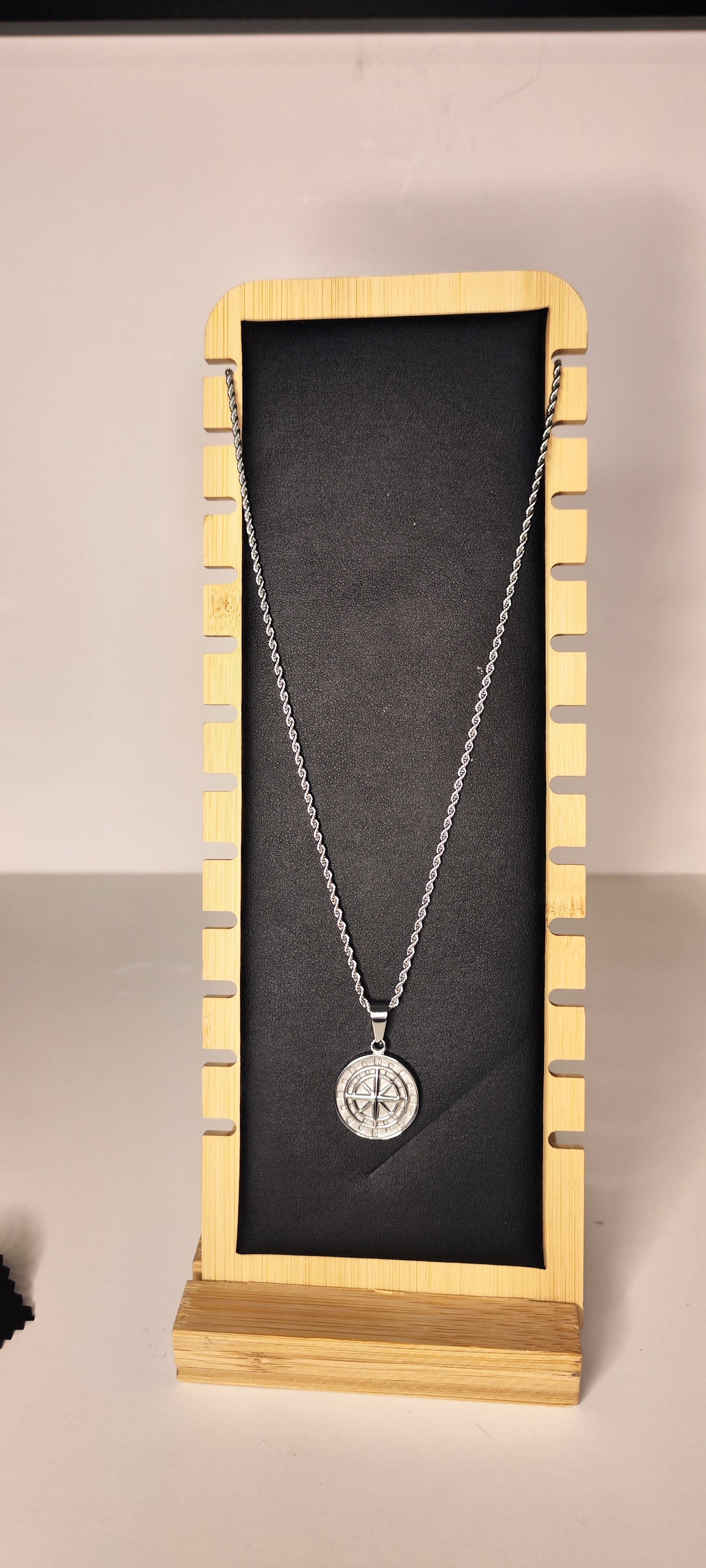 Compass necklace Man