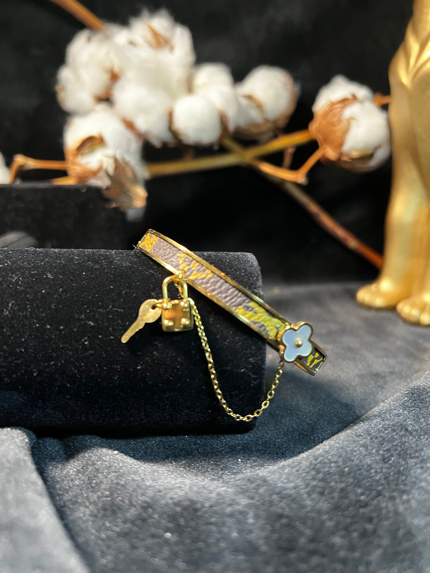 LV Lock & Key Bracelet